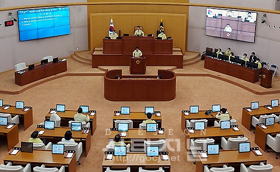 대전시의회 본회의 모습