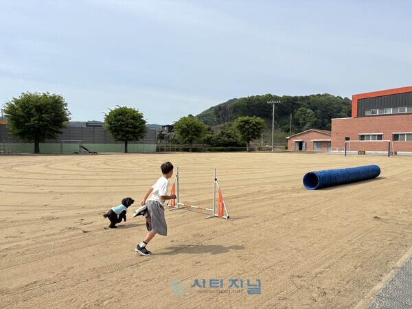 [학생들이 학교 연계 프로그램에 참여하고 있다./사진=천안시청소년복합커뮤니티센터 제공]
