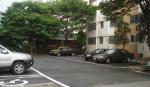 대전 서구 한 아파트가 놀이터를 없애고 주차장을 조성한 모습.
